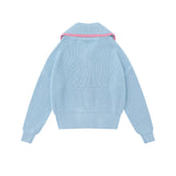Women Sweater Girls' Autumn Loose Casual Long Sleeves Sweater Coat