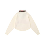 Women Sweater Short Knitwear for Girls Autumn Sweater