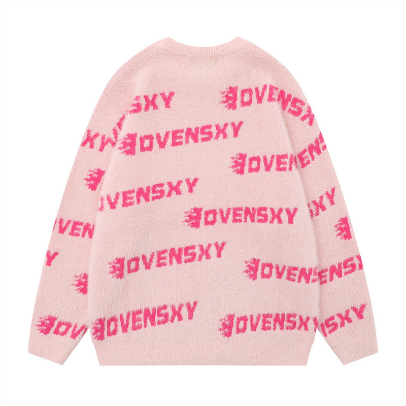 Women Sweater Sweater Women's Loose Autumn and Winter round Neck