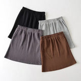 Women Skirt Summer High Waist Short Skirt Women's Sports Casual Skirt
