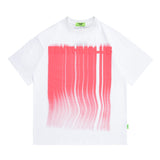 Men's T Shirt Printed Short-Sleeved T-shirt Men's and Women's Graffiti Style Loose