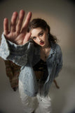 Unisex Jacket Fall Vintage Denim Jacket Women's Clothing
