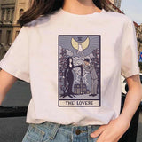Women's Tarot Card Flower Funny Time Ladies Cartoon Fashion