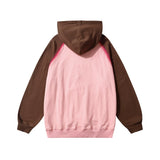 Men Hoodie Airbrush Outline Printed Hoodie