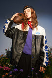 Unisex Jacket Autumn Printed Leather Baseball Uniform Women's Clothing