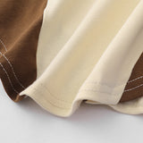 Women Vest Polo Collar Lace Color Block Vest Women's Summer Sleeveless Top