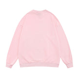 Men Hoodie Printed Crew Neck Sweatshirt Boys Spring and Autumn Long Sleeve Casual Loose