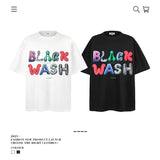 American vintage street T-shirt men's loose casual half-sleeved shirt