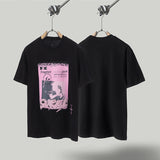 Travis Scott T-Shirt Travis Scott Pink Printed Short Sleeve T-Shirt