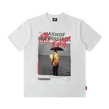 Men T Shirt Short-Sleeved T-shirt Men's Hiphop Couple Summer