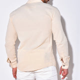 Men Shirt Autumn Long Sleeve Men's Casual Shirt