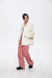 Unisex Jacket Autumn Vintage Embroidered Coat Women's Clothing