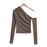 Women T-Shirt Long Sleeve Bottoming Shirt Women Spring Long Sleeve T-shirt