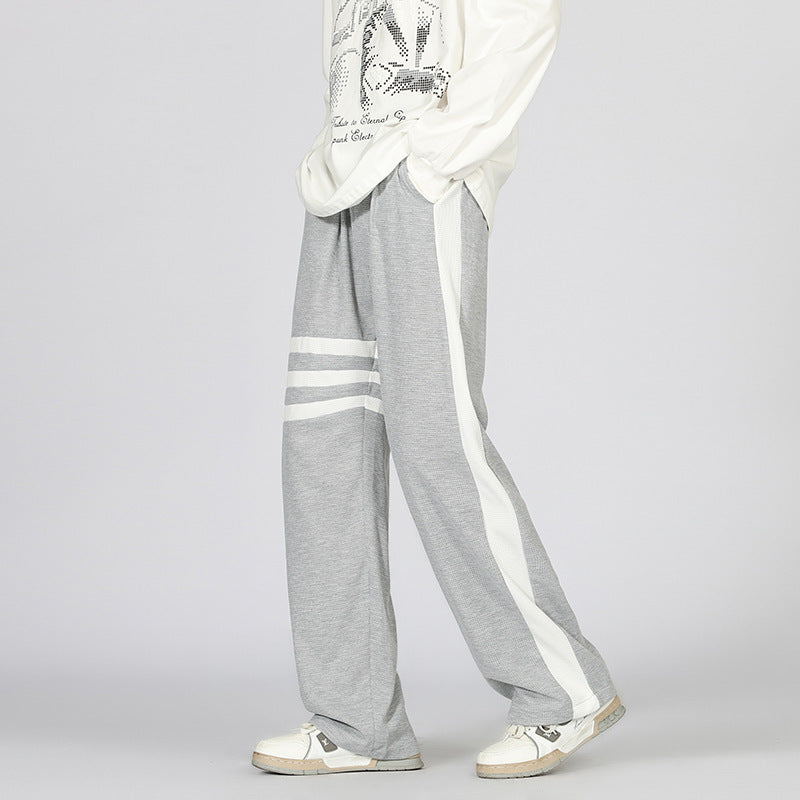 Men Sweatpants Casual Pants Men's Spring and Autumn Hong Kong Style Draping