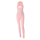 Women Jumpsuit Women's Summer Fashion Sexy Zipper Jumpsuit