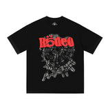 Travis Scott T-Shirt Travis Scott Cactus Jack Sp5der5 Joint Printed Short Sleeve T-Shirt