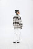 Unisex Jacket Autumn Retro Gradient Coat for Girls
