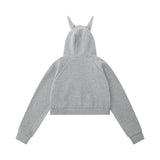 Women Hoodie Hooded Sweater Women's Casual Autumn Sports Loose