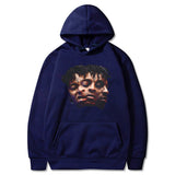 Rapper 21 Savage Big Head Graphics Hoodie Male Gothic