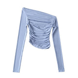 Women T-Shirt Long-Sleeved T-shirt Top for Girls