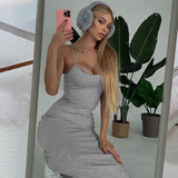 Women Dresses Women Winter Fashion Suspenders Dress