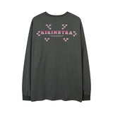 Men Long Sleeve Shirt Cartoon Puff Print Long Sleeve T-shirt Men and Women Ins Loose Sweater