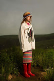 Unisex Jacket Fall Twill Contrast Color Outerwear Women's Clothing
