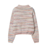 Women Sweater Short Sweater Girls' Autumn Casual Long-Sleeved Sweater