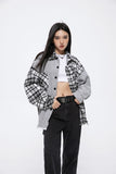Unisex Jacket Autumn Retro Multi-Color Coat Women's Clothing