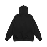 Men Hoodie Spider Web XINGX Printed Hooded Loose Sweater