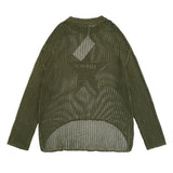 Women Sweater Knitted Women's Autumn Loose Casual Long Sleeves round Neck