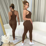 Women Jumpsuit Spring and Summer Fashion Zipper Overalls