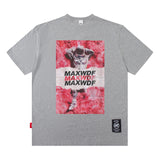 Men T Shirt Men's Short-Sleeved T-shirt Astronaut Astronaut Loose Short Sleeve