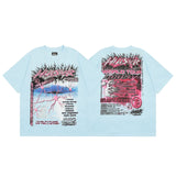 HS T Shirt Graffiti Printing