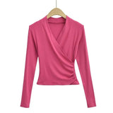 Women T-Shirt Bottoming Shirt Women's Autumn and Winter Clothing T-shirt Top