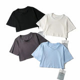 Women T-Shirt Short-Sleeved Top Women's Summer Loose-Fitting Casual T-shirt