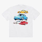 y2k Street vintage animated alphabet print short sleeve