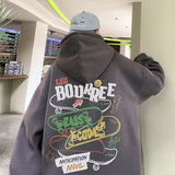 Men Hoodie Retro Hooded Sweater Men's Spring and Autumn Loose Casual Hoodie