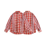 Unisex Jacket Autumn New Stitching Plate Shirt
