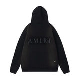 Amiri Hoodie AMI Letter Logo Hot Diamond Printed Hooded Sweater Men and Women