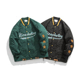 Varsity Jacket Vintage Baseball Uniform Cotton Clothes Cotton-Padded Jacket