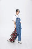Unisex Pants Retro Denim