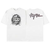 Travis Scott T-Shirt TRAVIS SCOTT CACTUS JACK Loose Crew Neck Short Sleeve