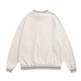 Men Hoodie round Neck Sweater Men's Spring and Autumn Leisure Long Sleeve Loose