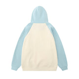 Women Hoodie Hooded Sweater Loose Women's Autumn Color Matching