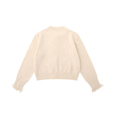 Women Sweater Girls' Autumn Leisure Short Sweater Coat