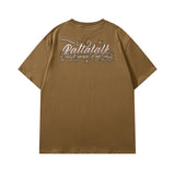 Men T Shirt Printed Couple Casual Short-Sleeved T-shirt Men and Women Hip Hop