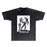Purple Brand T Shirt Short Sleeve T-shirt Blouse