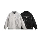 Unisex Jacket Autumn Single-Row Casual Jacket Women's Clothing
