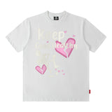 Men T Shirt Short Sleeve T-shirt Men and Women Loose